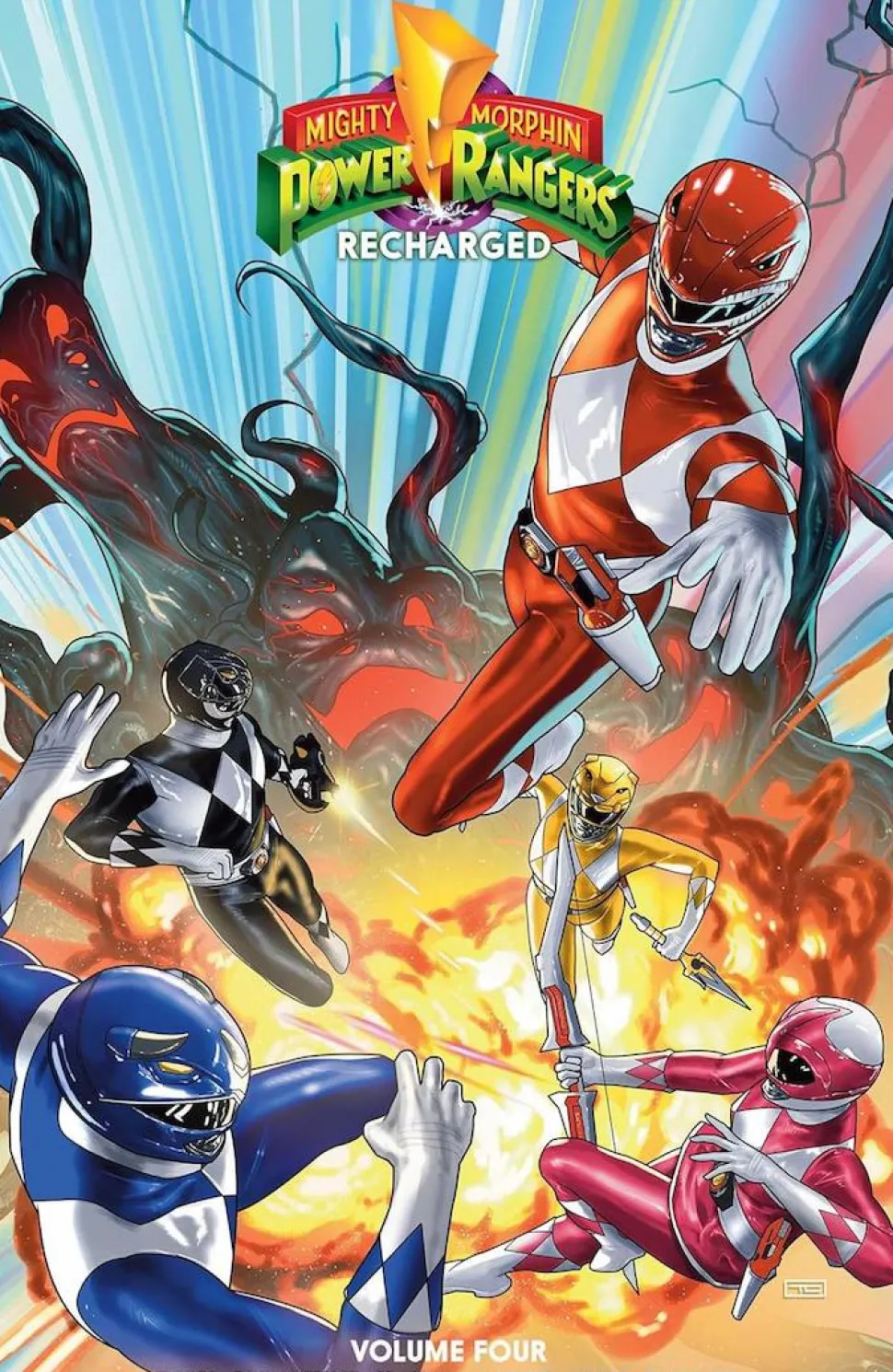 Mighty Morphin Power Rangers - Recharged Volume 04 Trade Paperback Book