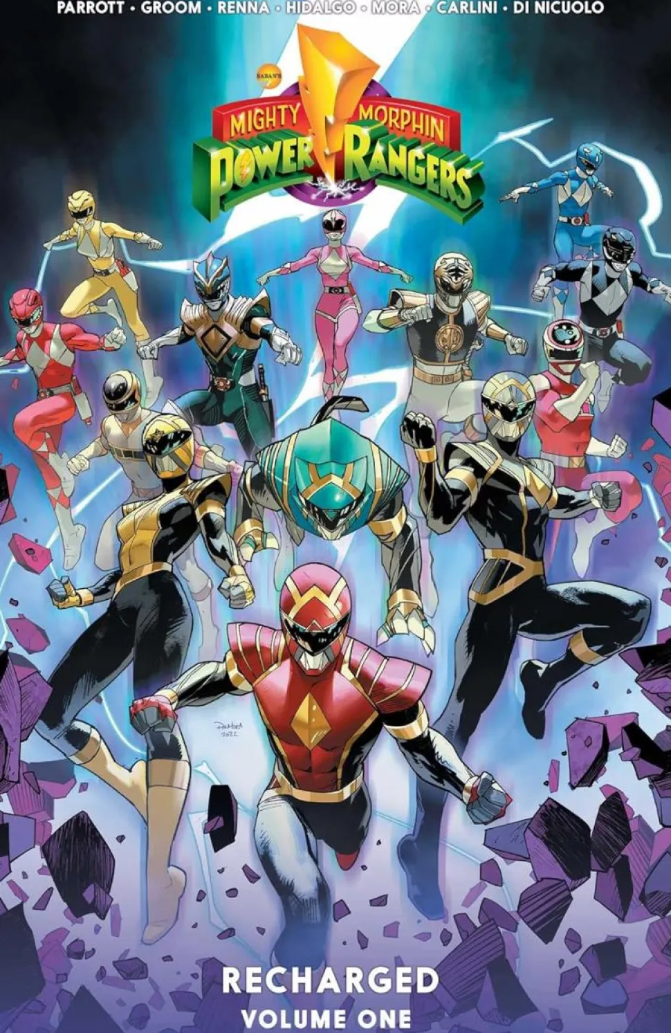 Mighty Morphin Power Rangers - Recharged Volume 02 Trade Paperback Book