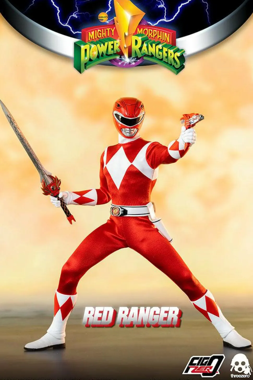 Mighty Morphin Power Rangers - Red Ranger 1/6th Scale Action Figure