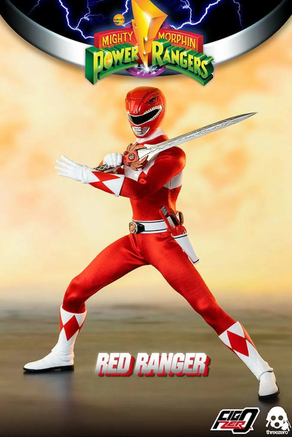 Mighty Morphin Power Rangers - Red Ranger 1/6th Scale Action Figure