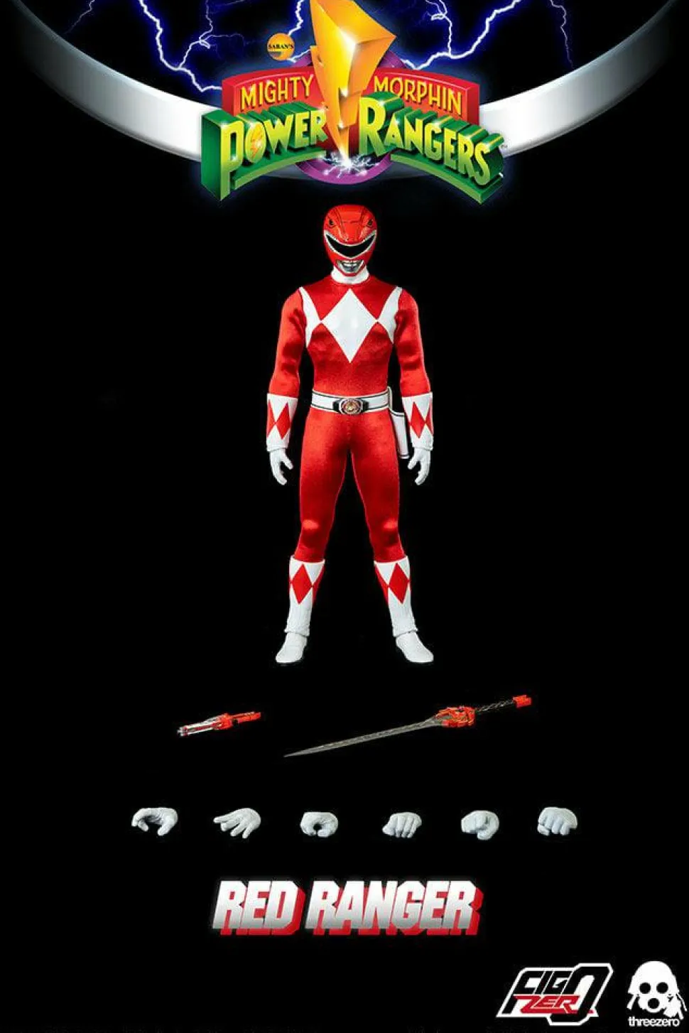 Mighty Morphin Power Rangers - Red Ranger 1/6th Scale Action Figure