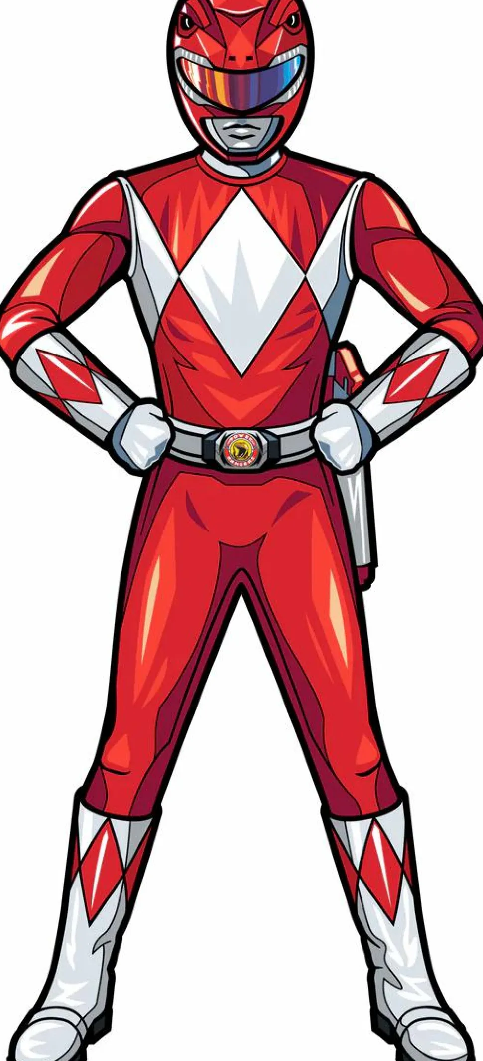 Mighty Morphin Power Rangers - Red Ranger FigPin Enamel Pin