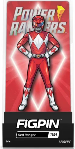 Mighty Morphin Power Rangers - Red Ranger FigPin Enamel Pin