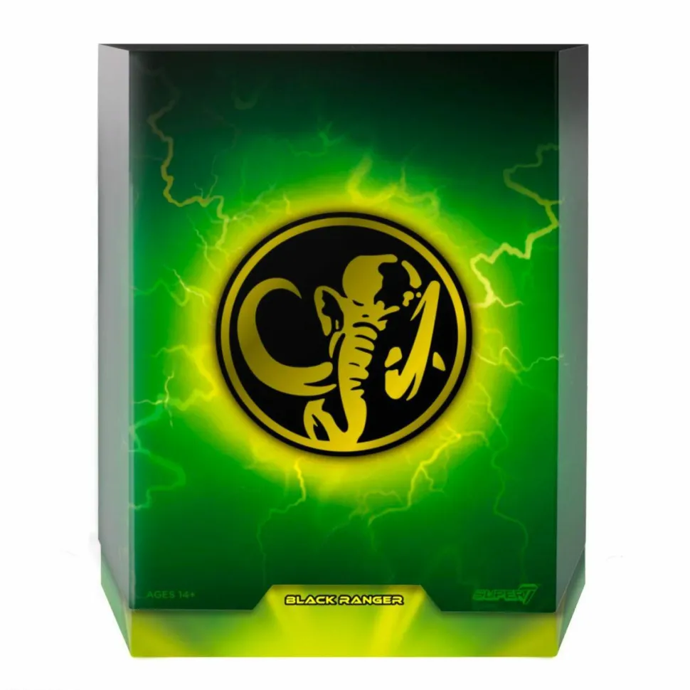 Mighty Morphin’ Power Rangers - Black Ranger Ultimates! 7” Scale Action Figure (Wave 3)
