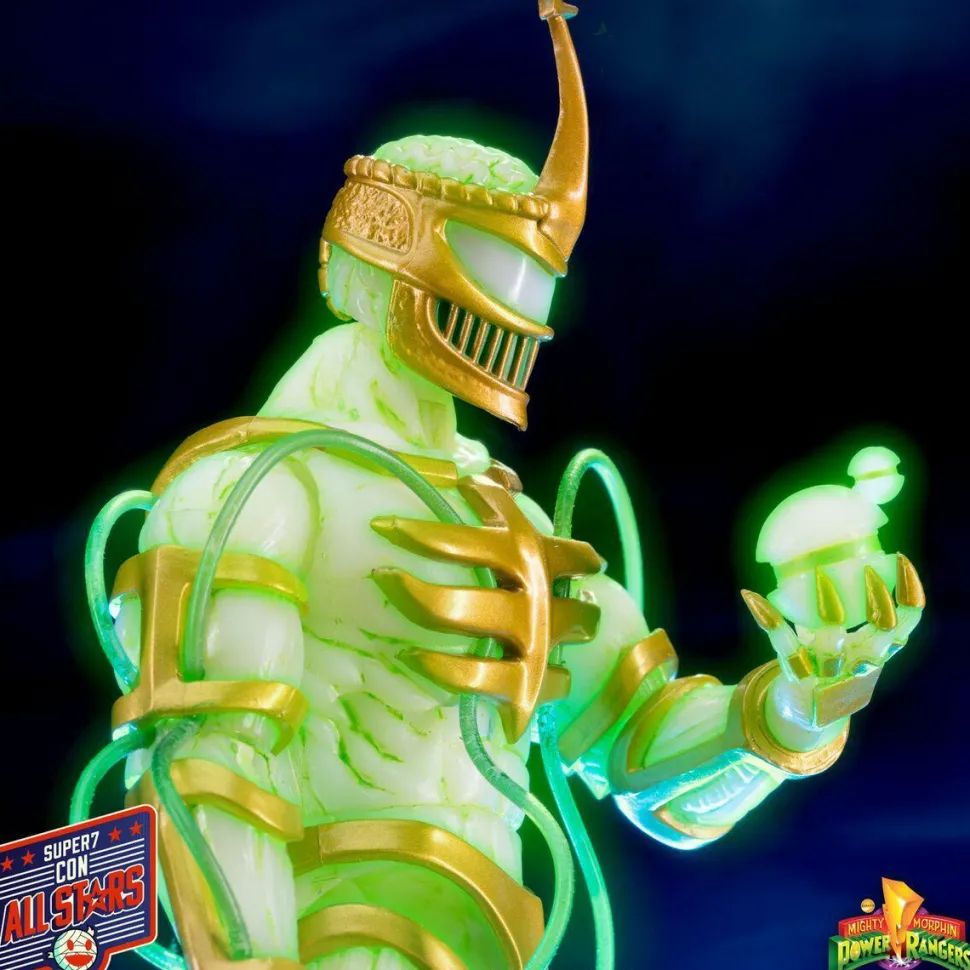 Mighty Morphin Power Rangers - Lord Zedd (Imperial Gold Glow) Ultimates! 7" Scale Action Figure (2024 SDCC Exclusive)