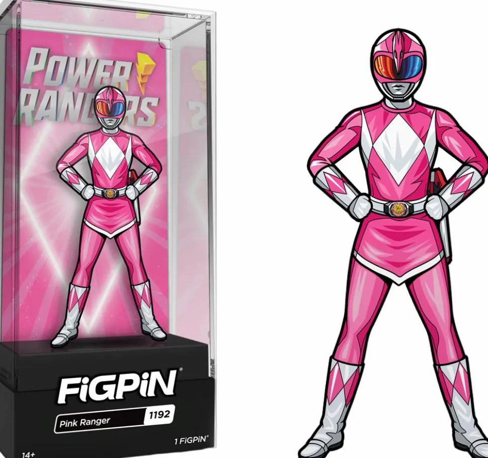 Mighty Morphin Power Rangers - Pink Ranger FigPin Enamel Pin