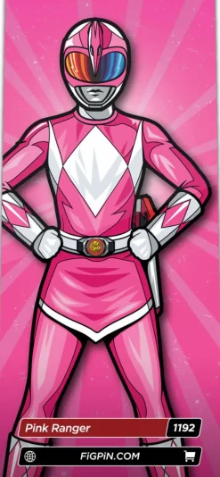 Mighty Morphin Power Rangers - Pink Ranger FigPin Enamel Pin