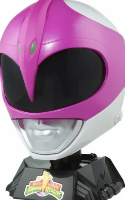 Mighty Morphin Power Rangers - Pink Ranger Helmet Lightning Collection Helmet 1:1 Scale Life-Size Prop Replica
