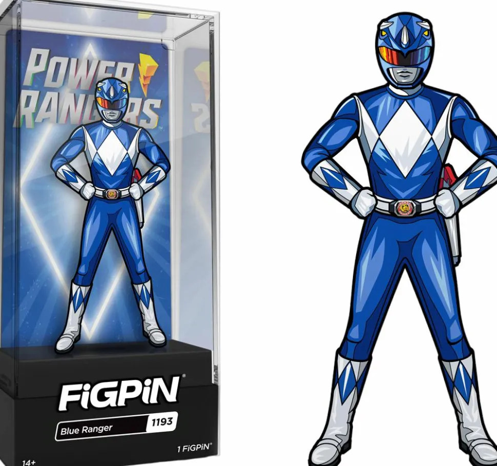 Mighty Morphin Power Rangers - Blue Ranger FigPin Enamel Pin