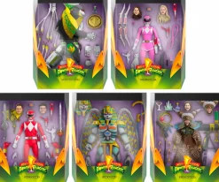Mighty Morphin’ Power Rangers - Wave 2 Ultimates! 7” Scale Action Figure Assortment (Set of 5)
