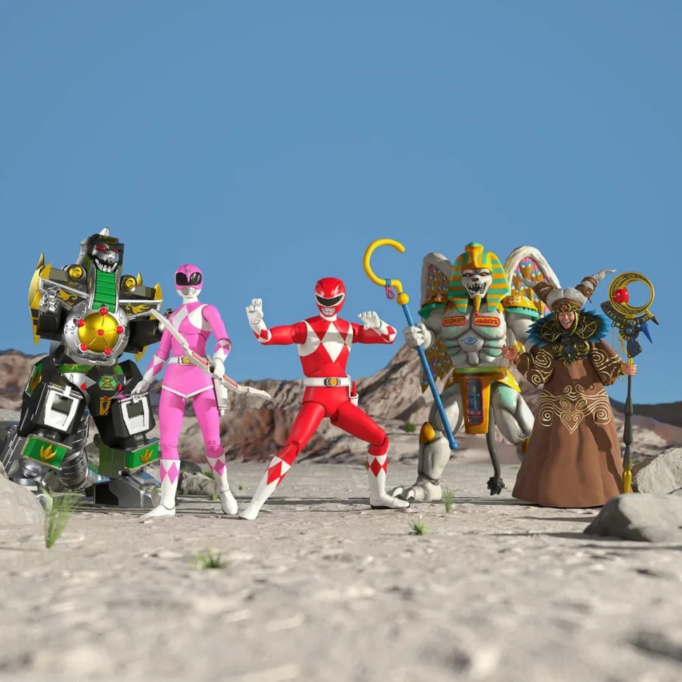 Mighty Morphin’ Power Rangers - Wave 2 Ultimates! 7” Scale Action Figure Assortment (Set of 5)