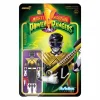 Mighty Morphin Power Rangers - Black Ranger with Dragon Shield ReAction 3.75” Action Figure