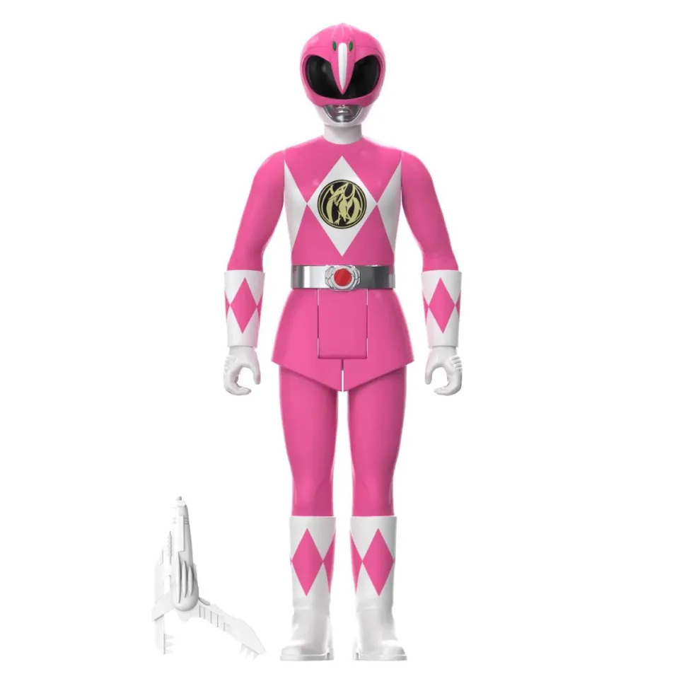 Mighty Morphin Power Rangers - Pink Ranger ReAction 3.75" Action Figure (2023 SDCC Exclusive)