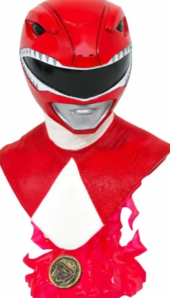 Mighty Morphin Power Rangers - Red Rangers Legends in 3D 1/2 Scale Bust