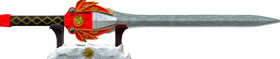 Mighty Morphin Power Rangers - Red Ranger Power Sword Lightning Collection 1:1 Scale Life-Size Prop Replica