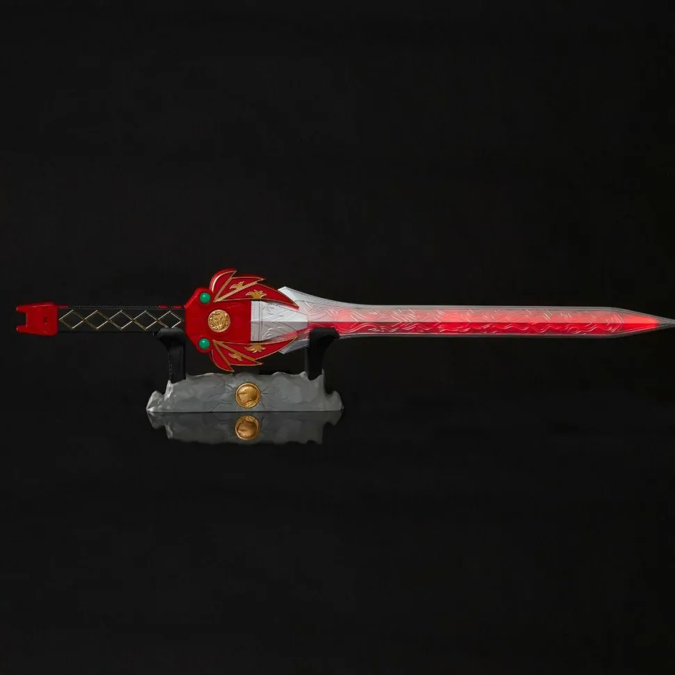 Mighty Morphin Power Rangers - Red Ranger Power Sword Lightning Collection 1:1 Scale Life-Size Prop Replica