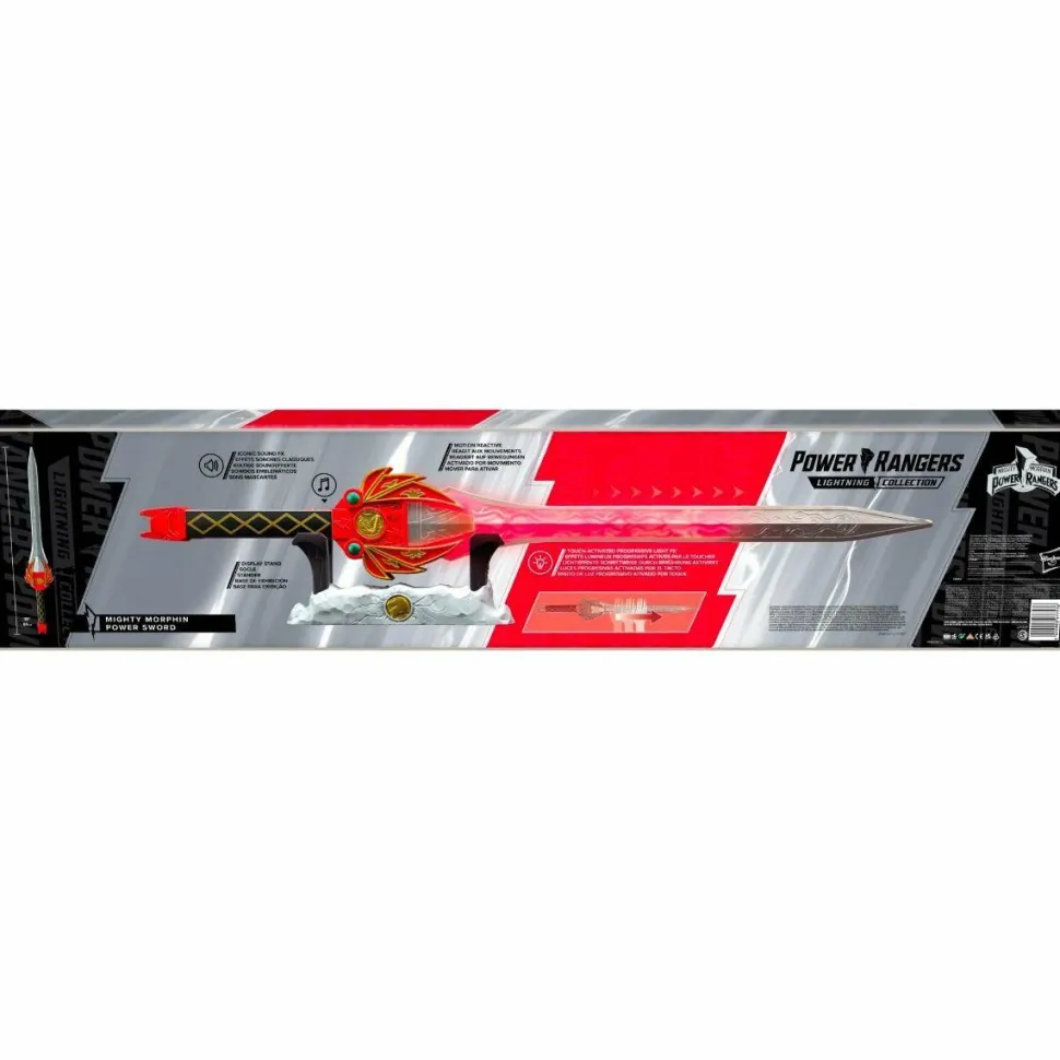 Mighty Morphin Power Rangers - Red Ranger Power Sword Lightning Collection 1:1 Scale Life-Size Prop Replica