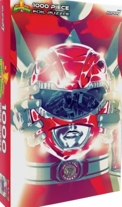 Mighty Morphin Power Rangers - Red Ranger Foil 1000 Piece Jigsaw Puzzle