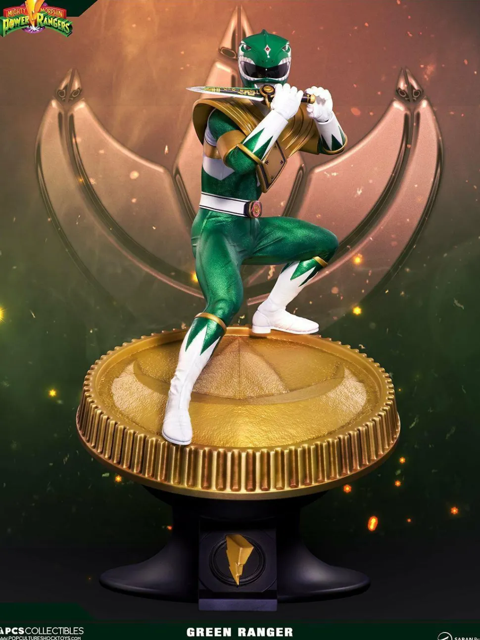 Mighty Morphin Power Rangers - Green Ranger Exclusive 1/4 Scale Statue
