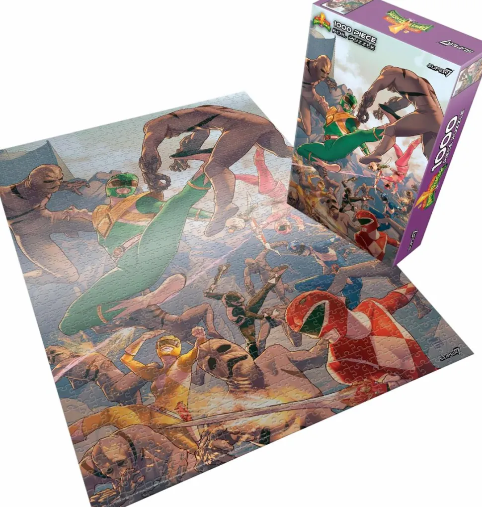 Mighty Morphin Power Rangers - Rangers Grouped 1000 Piece Jigsaw Puzzle