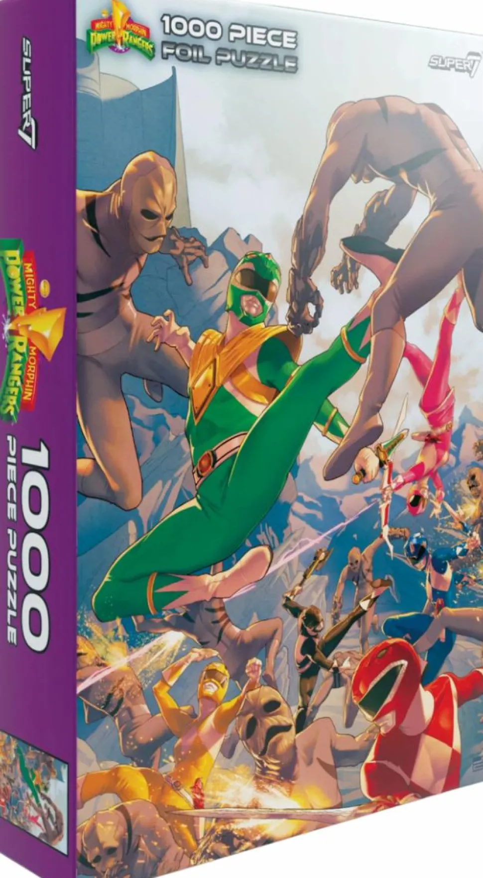Mighty Morphin Power Rangers - Rangers Grouped 1000 Piece Jigsaw Puzzle