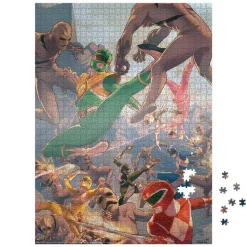Mighty Morphin Power Rangers - Rangers Grouped 1000 Piece Jigsaw Puzzle