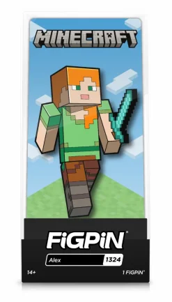 Minecraft - Alex (Ver. 2) FiGPiN Enamel Pin
