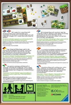 Minecraft - Builders and Biomes Farmer’s Market Board Game Expansion