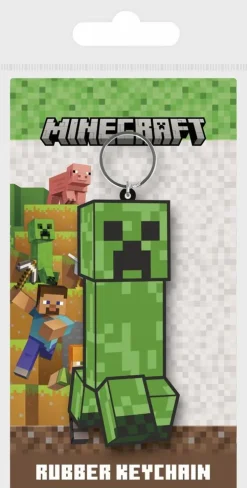 Minecraft - Creeper Rubber Keychain
