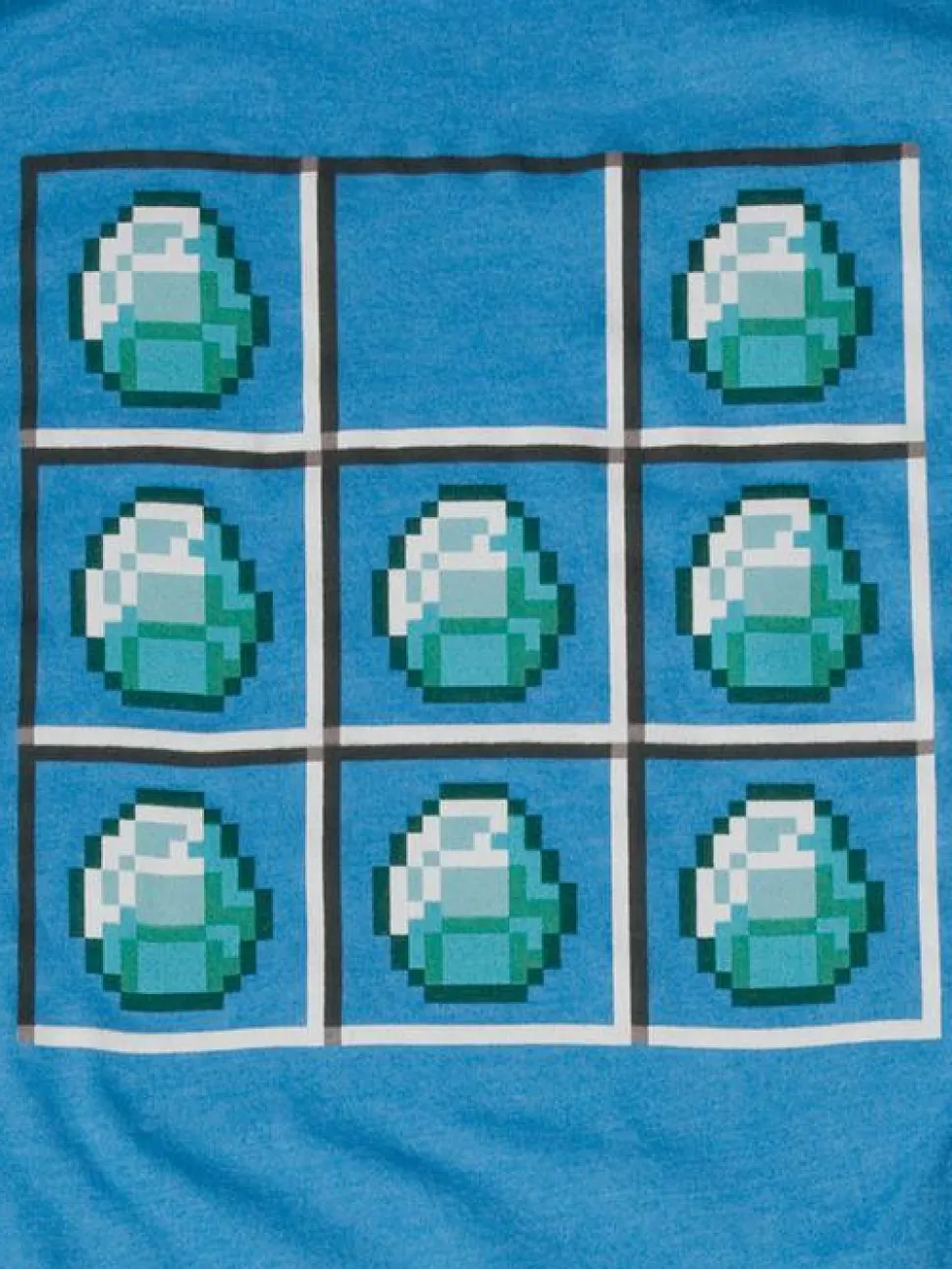 Minecraft - Diamond Crafting Premium Turquoise Male T-Shirt