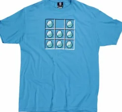 Minecraft - Diamond Crafting Turquoise Male T-Shirt