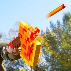 Minecraft - Firebrand Axe Nerf Dart Blaster Roleplay Replica
