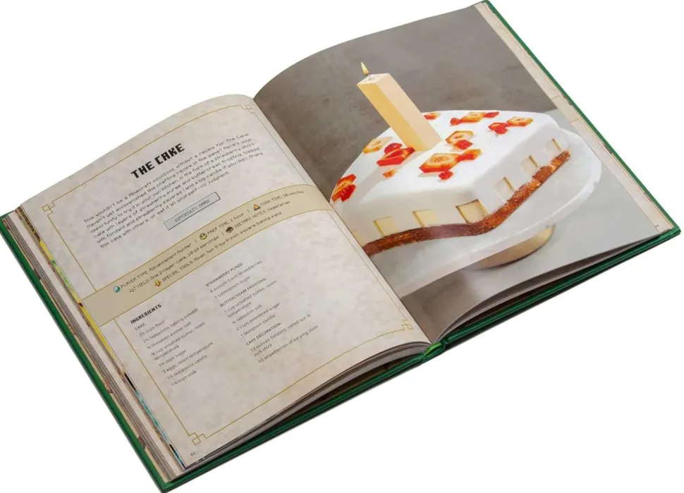 Minecraft - Gather, Cook & Eat! The Official Cookbook Hardcover Book