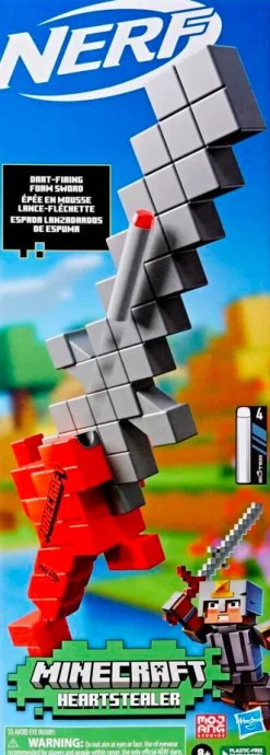 Minecraft - Heartstealer Nerf Sword Dart Blaster