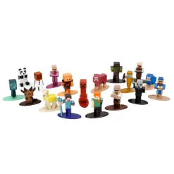 Minecraft - Nano Metalfigs 1.65" Exclusive Die-Cast Figure 18-Pack (Series 14)