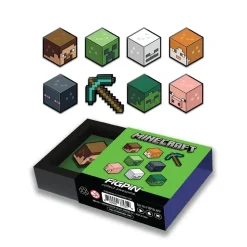 Minecraft - Series 1 FiGPiN Mystery Blind Box Mini Enamel Pin (Display of 10)