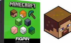 Minecraft - Series 1 FiGPiN Mystery Blind Box Mini Enamel Pin (Single Unit)