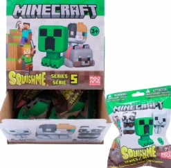 Minecraft - SquishMe Series 5 Blind Bag Foam Figure (Display of 16)