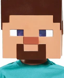 Minecraft - Steve Vacuform Child Mask (One Size Fits Most)