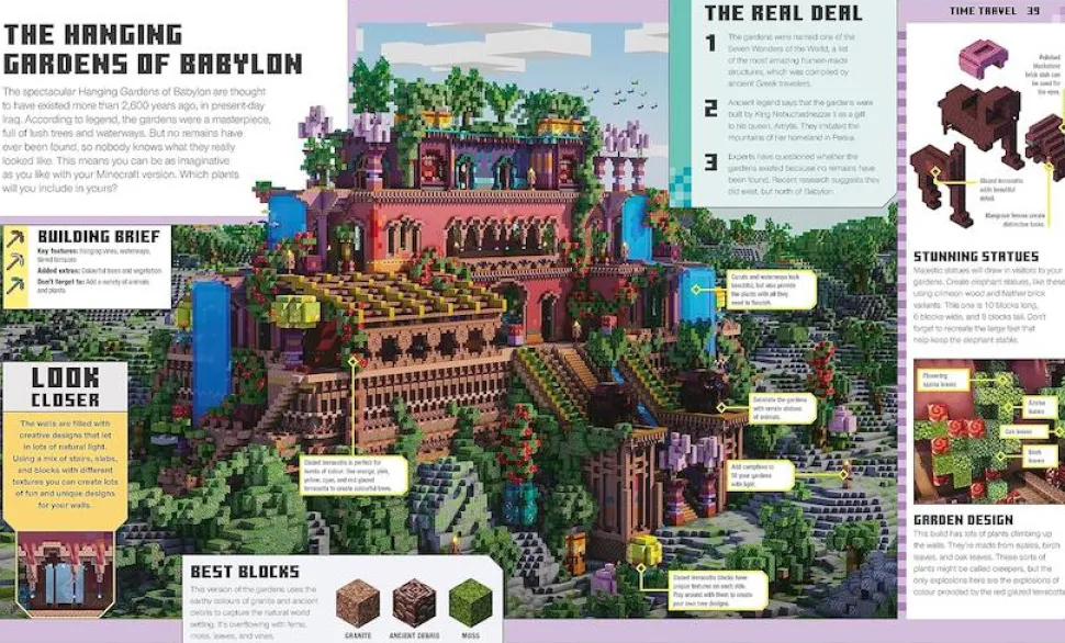 Minecraft - The Minecraft Ideas Book Hardcover Book