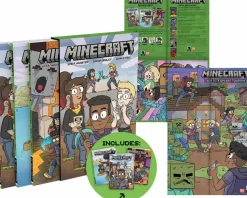 Minecraft - Volumes 1-3 Paperback Book Boxed Set
