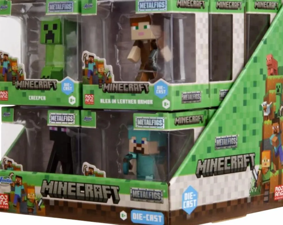 Minecraft - Wave 03 Metalfigs 2.5" Die-Cast Figure (Display of 12)