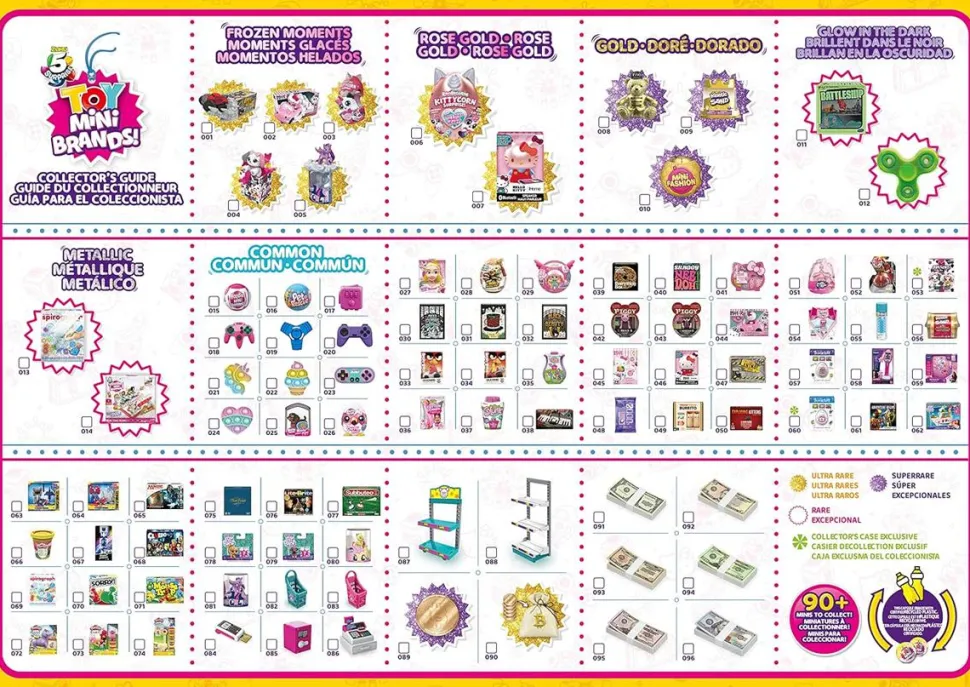 Mini Brands - 5 Surprise Toy Mini Brands Series 3 Blind Box Capsule (Single Unit)