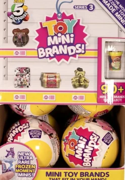 Mini Brands - 5 Surprise Toy Mini Brands Series 3 Blind Box Capsule (Display of 12)