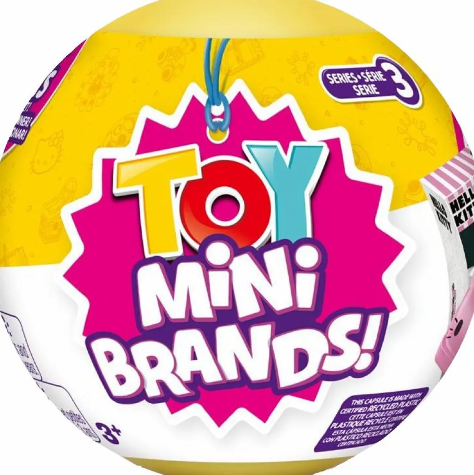 Mini Brands - 5 Surprise Toy Mini Brands Series 3 Blind Box Capsule (Display of 12)