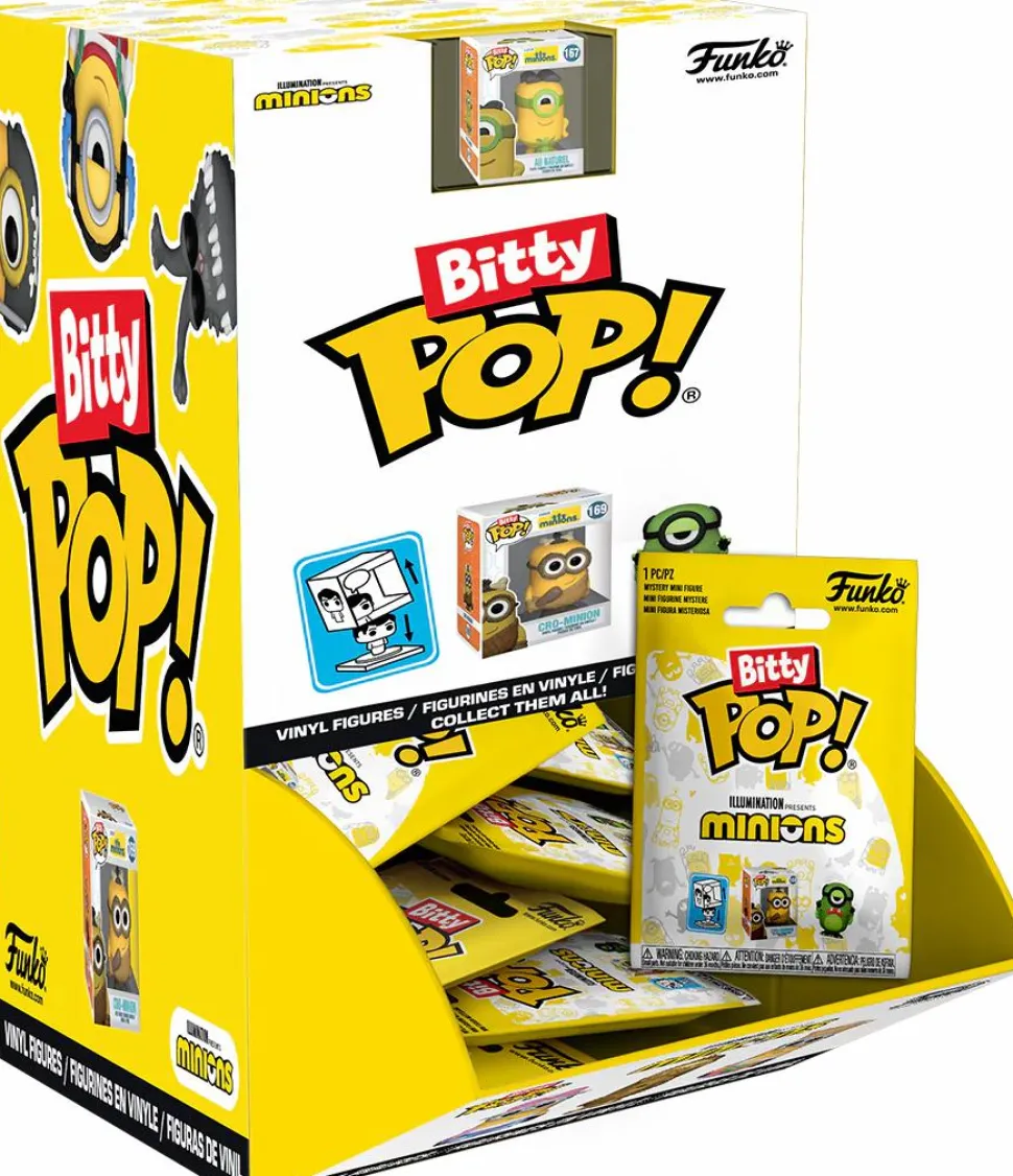 Minions - Bitty Pop! Blind Bag Vinyl Figure (Display of 32 Units)