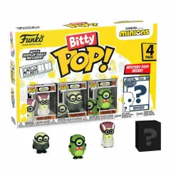 Minions - Bride Kevin, Frankenbob, Creature Mel & Mystery Bitty Pop! Vinyl Figure 4-Pack