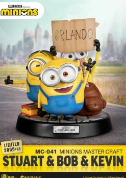 Minions - Stuart, Bob and Kevin MC-041 Master Craft 14” Statue