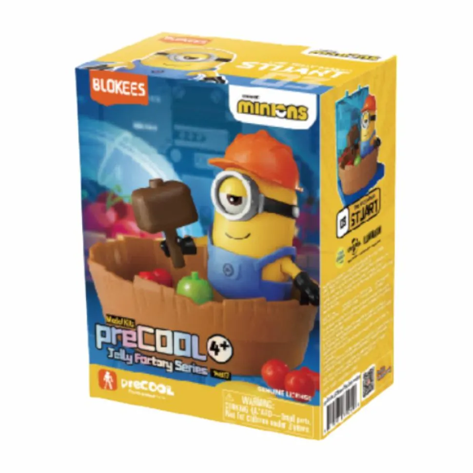 Minions - Stuart the Jelly Maker preCOOL Jolly Factory Series Articulated Model Kit