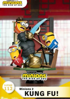 Minions 2: The Rise of Gru - Kung Fu! D-Stage 6” Statue